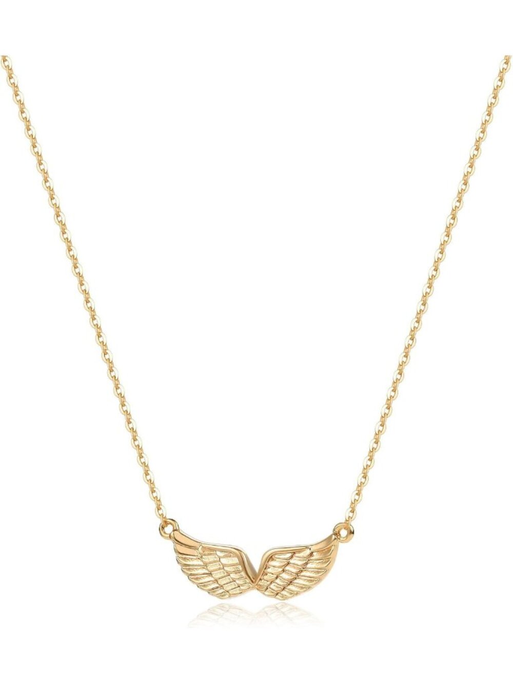 Minimalist Cross Pendant Necklace for Women - 14K Gold Plated, Evil Eye